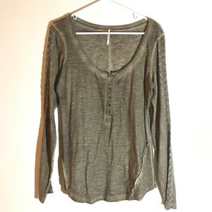 Free People Long Sleeve Shirt